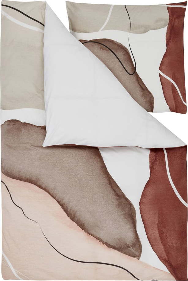 Povlečení na jednolůžko z bavlněného perkálu Westwing Collection Maisie