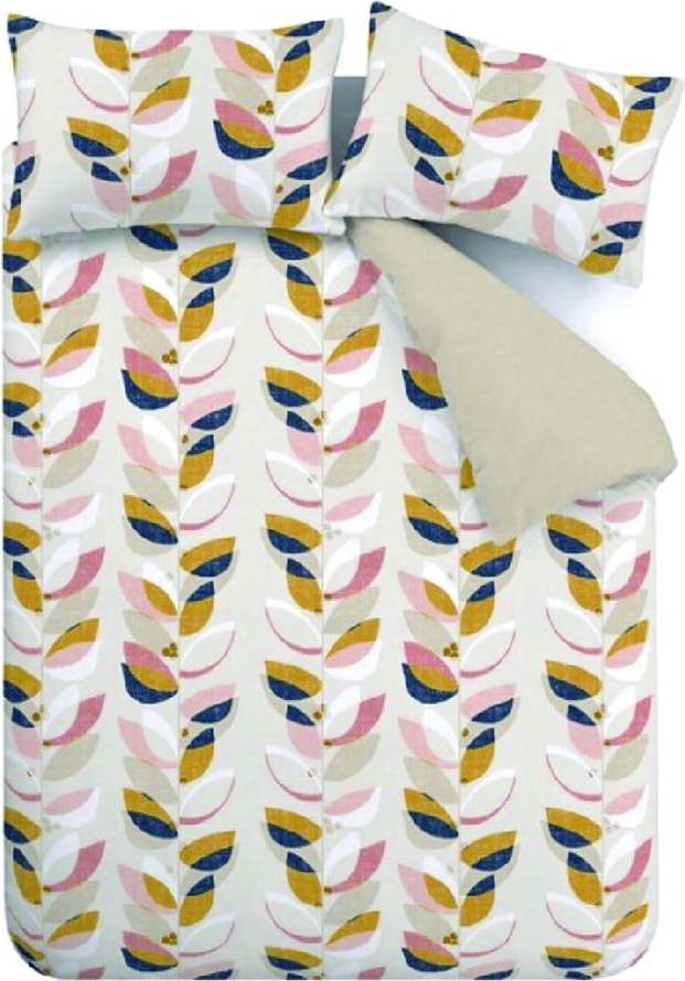 Povlečení z egyptské bavlny Bianca Layered Leaf