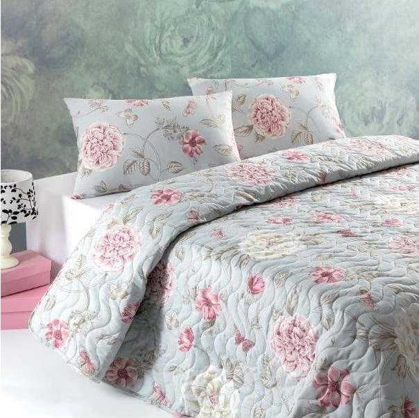 Přehoz přes postel na dvoulůžko s povlaky na polštáře Santos