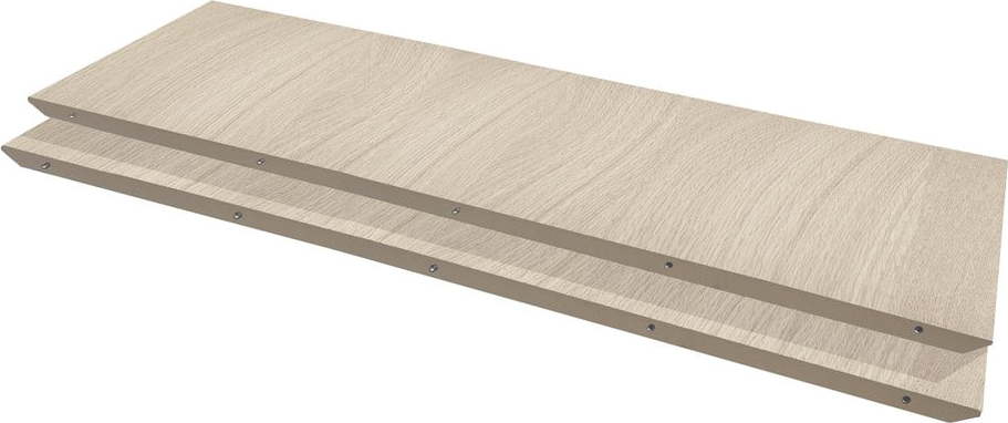 Přídavná deska k jídelnímu stolu podýhovaná dubem Meza by Hammel Ø135 Hammel Furniture