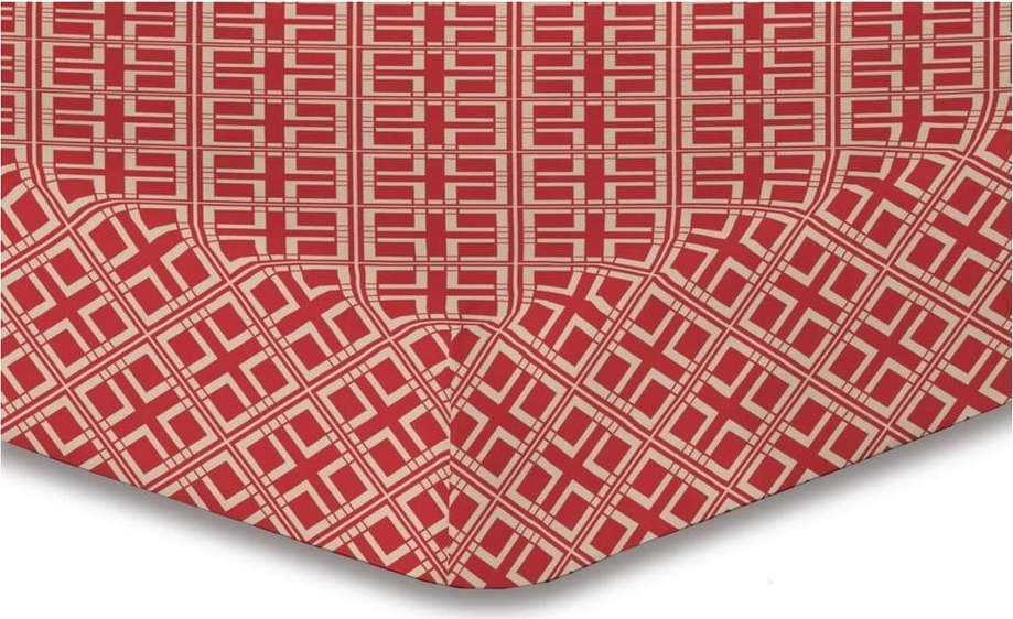 Prostěradlo z mikrovlákna DecoKing Hypnosis Triangles Dalia