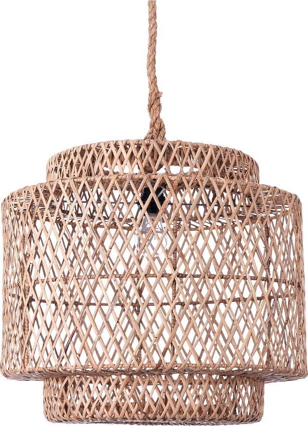 Ratanové závěsné svítidlo Tomasucci Great