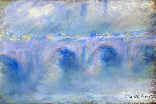 Reprodukce obrazu Claude Monet - Le Pont de Waterloo