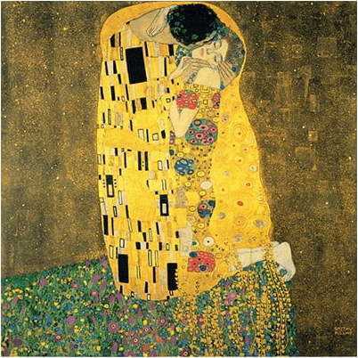 Reprodukce obrazu Gustav Klimt - The Kiss