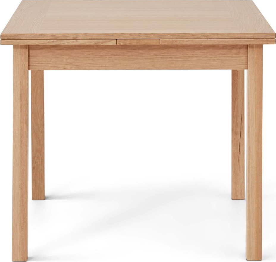 Rozkládací jídelní stůl podýhovaný dubem Hammel Dinex 90 x 90 cm Hammel Furniture