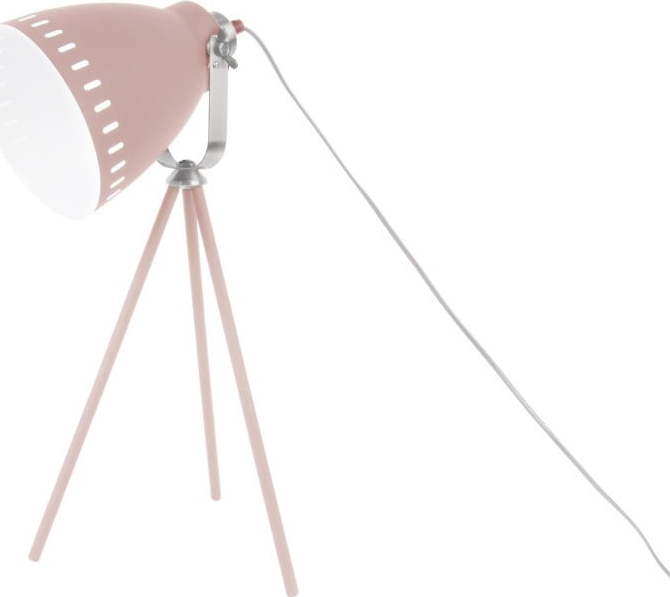 Růžová stolní lampa Leitmotiv Tristar Leitmotiv