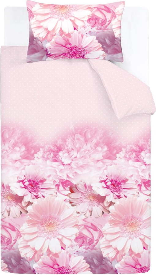 Růžové povlečení Catherine Lansfield Daisy Dreams