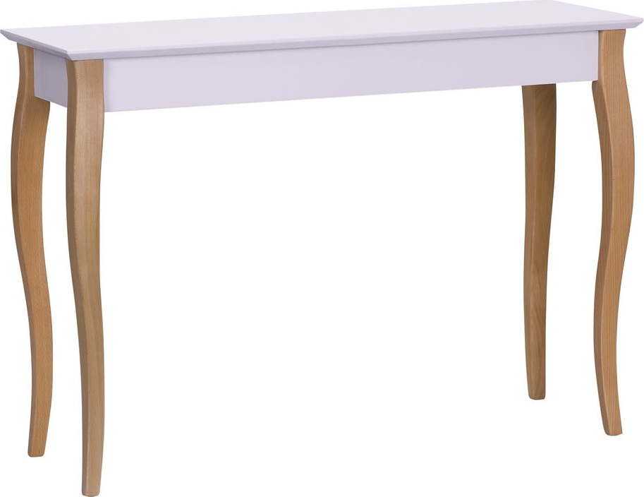 Růžový odkládací stolek Ragaba Console