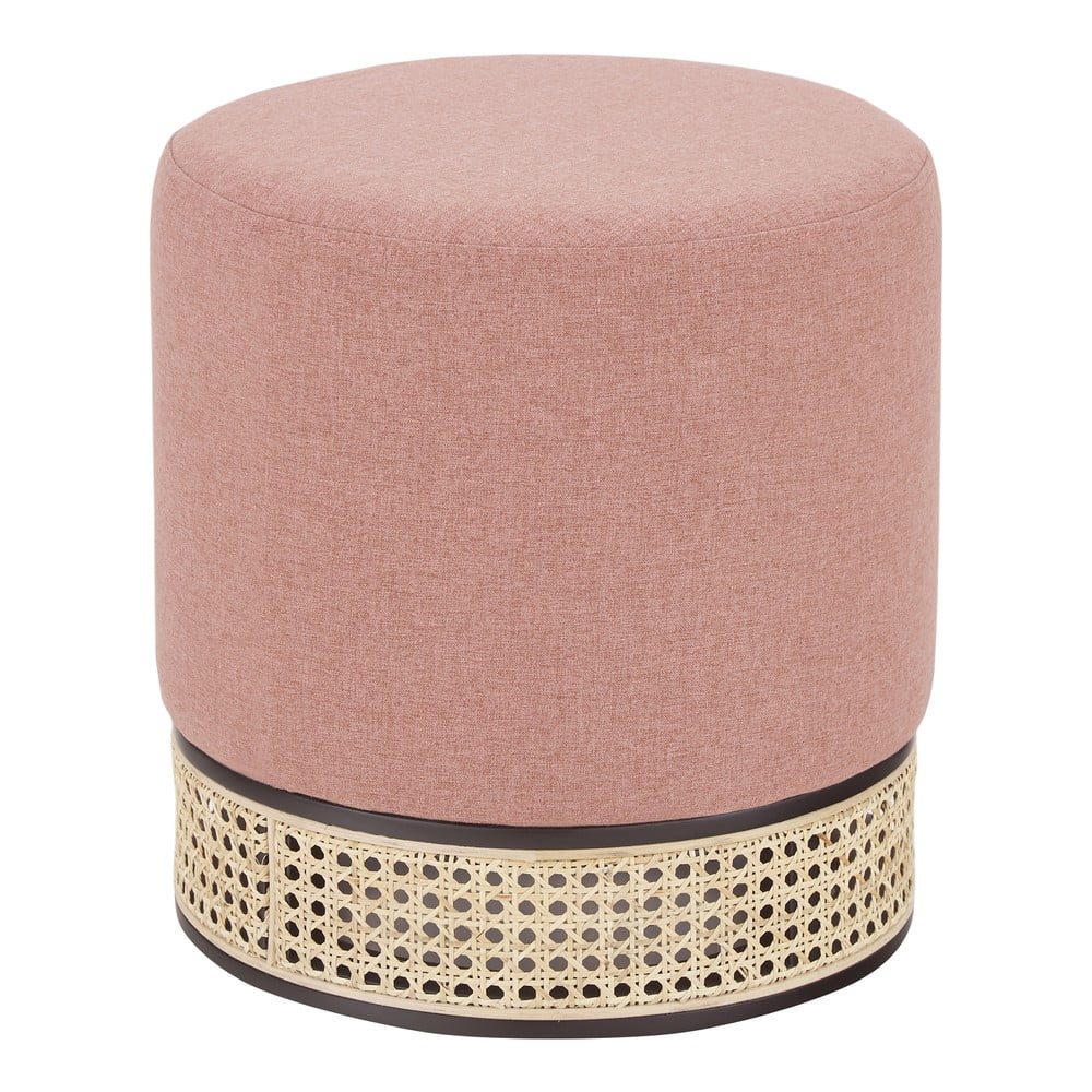 Růžový puf Westwing Collection Mara Westwing Collection