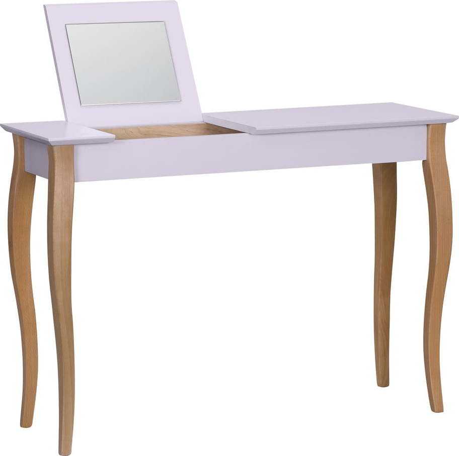 Růžový toaletní stolek se zrcadlem Ragaba Dressing Table