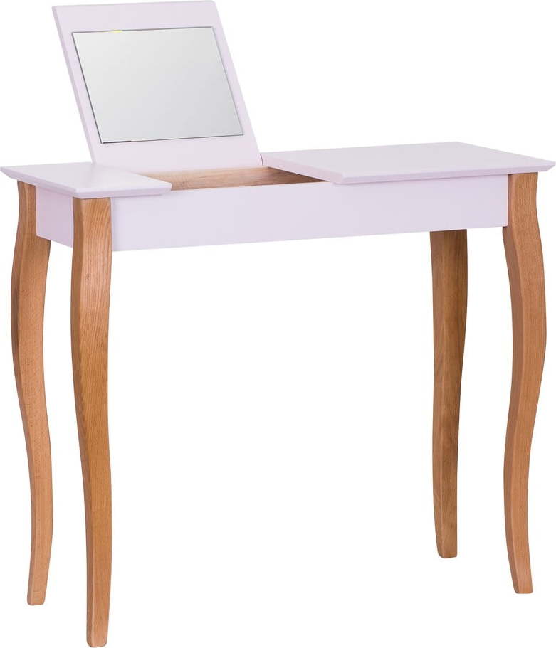 Růžový toaletní stolek se zrcadlem Ragaba Dressing Table