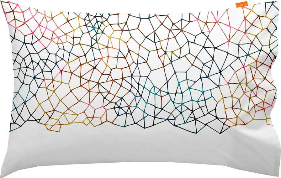 Sada 2 bavlněných povlaků na polštář Blanc Net