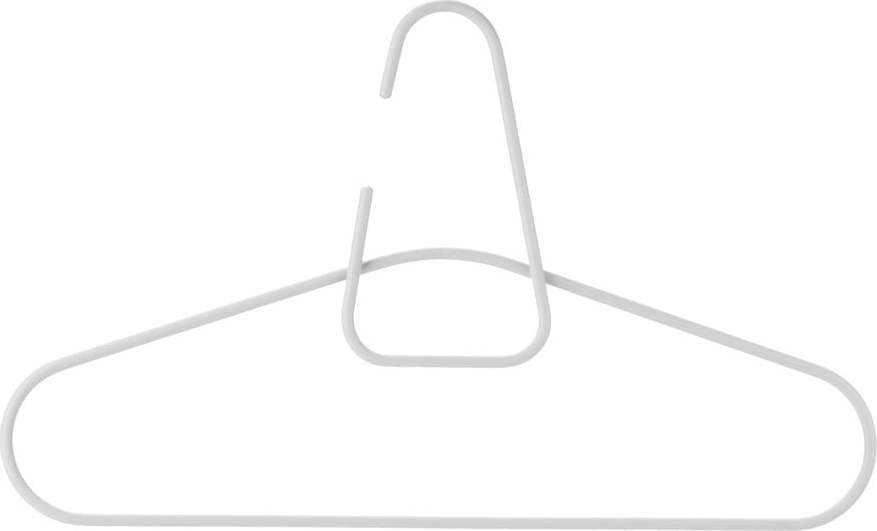 Sada 2 světle šedých kovových ramínek Zone A-hanger Zone