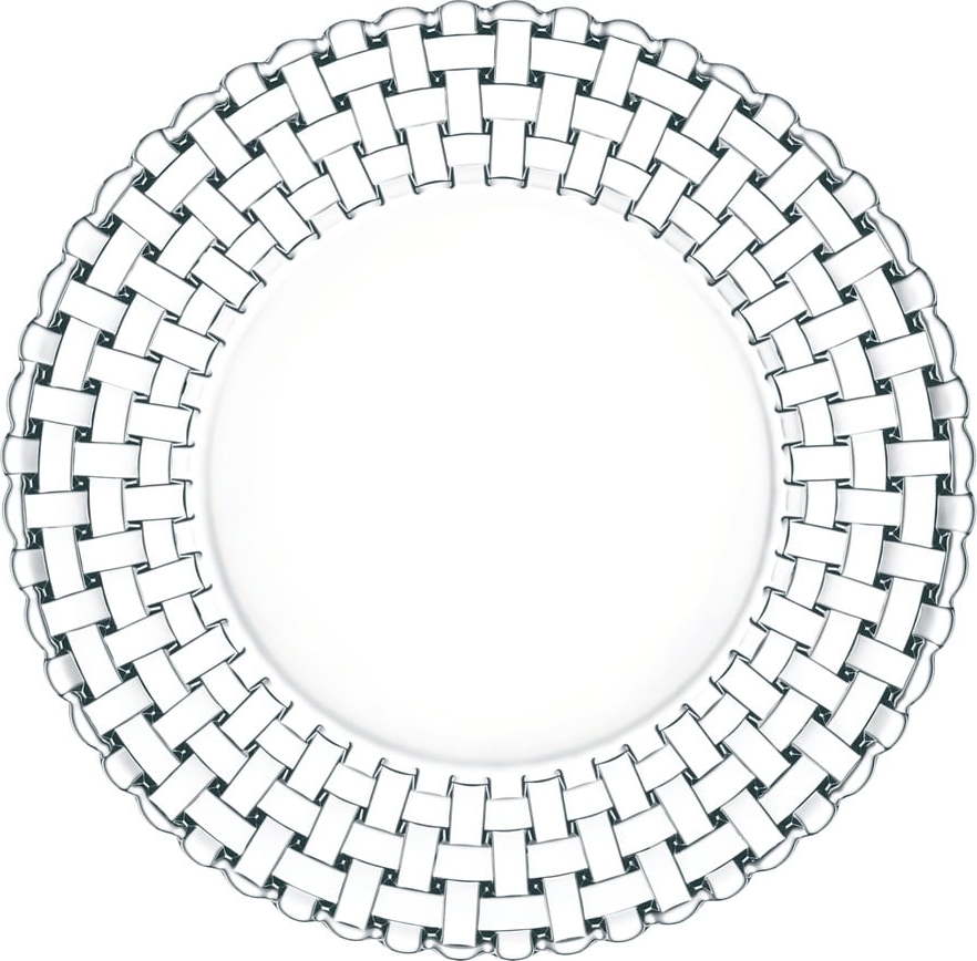 Sada 2 talířů z křišťálového skla Nachtmann Bossa Nova