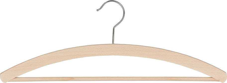 Sada 3 dřevěných šatních ramínek Wenko Base Rod WENKO