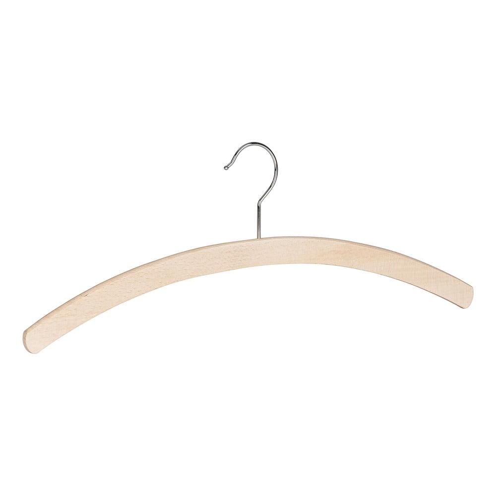 Sada 3 dřevěných šatních ramínek Wenko Base WENKO