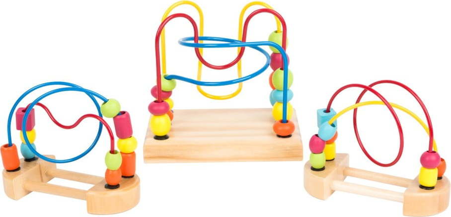 Sada 3 hraček pro rozvoj motoriky Legler Loop Legler