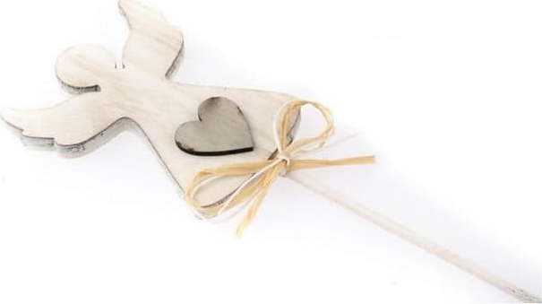 Sada 5 dekorativních zápichů ve tvaru anděla Dakls Francine Dakls