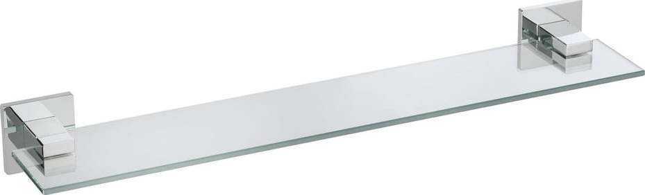 Samodržící skleněná nástěnná police Wenko Express-Loc Formia WENKO