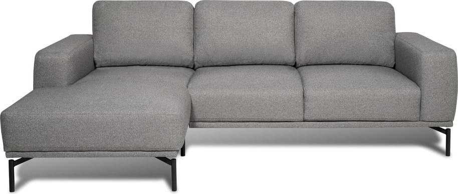 Šedá rohová pohovka Scandic Flow