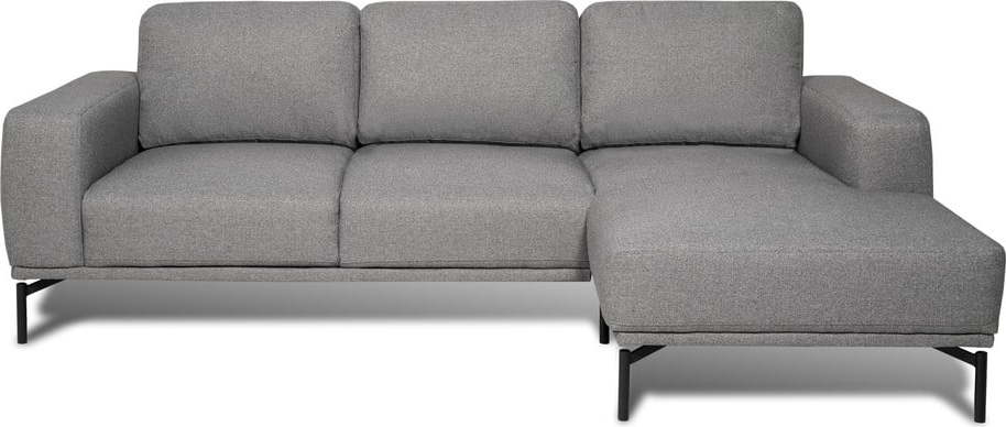 Šedá rohová pohovka Scandic Flow