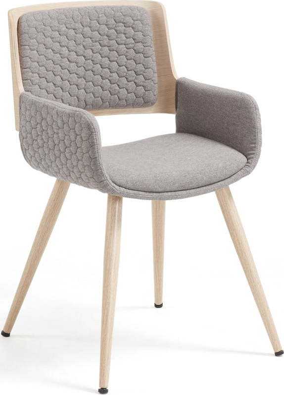 Šedá židle Kave Home Andre Kave Home