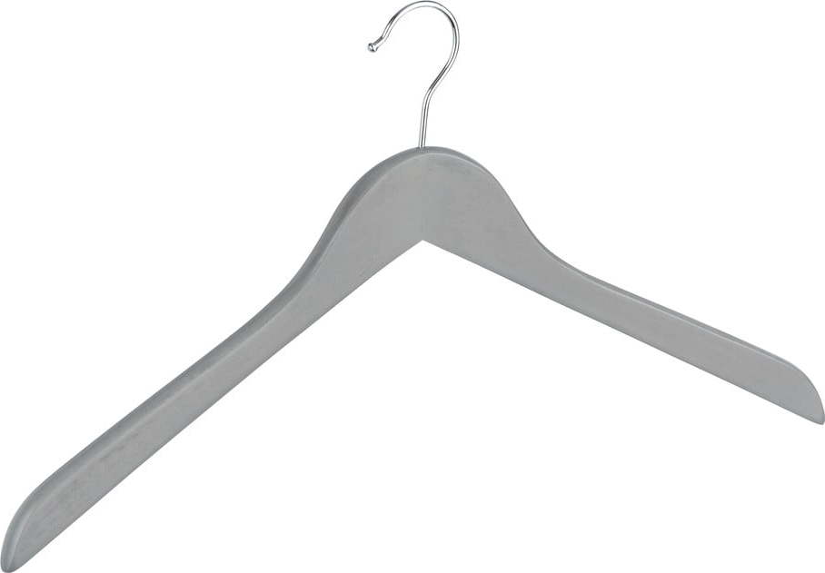 Šedé dřevěné ramínko Jolie - Wenko WENKO