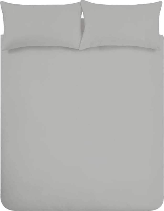 Šedé povlečení z egyptské bavlny Bianca Silver