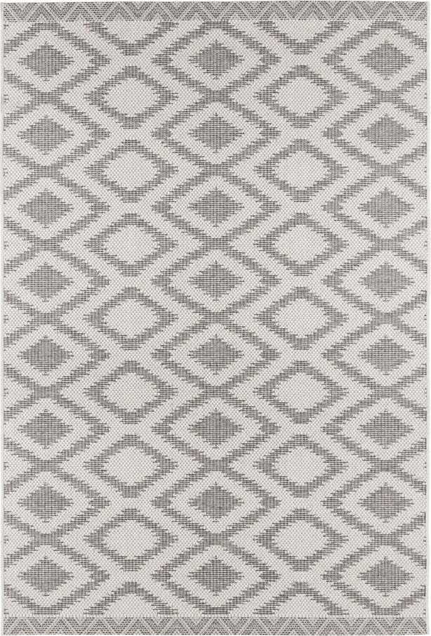 Šedo-krémový venkovní koberec NORTHRUGS Isle