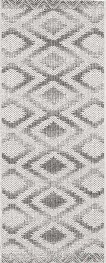 Šedo-krémový venkovní koberec NORTHRUGS Isle