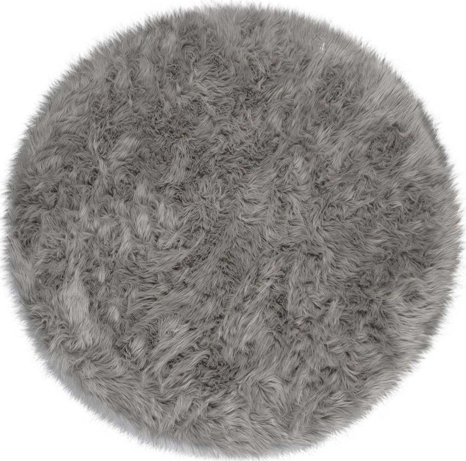 Šedý koberec Flair Rugs Sheepskin