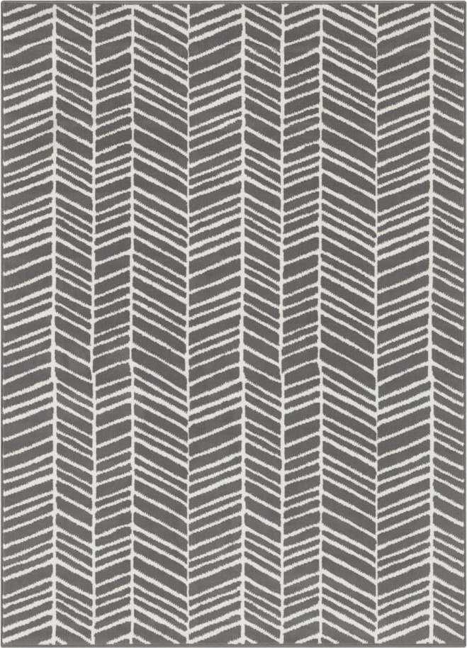 Šedý koberec Ragami Velvet