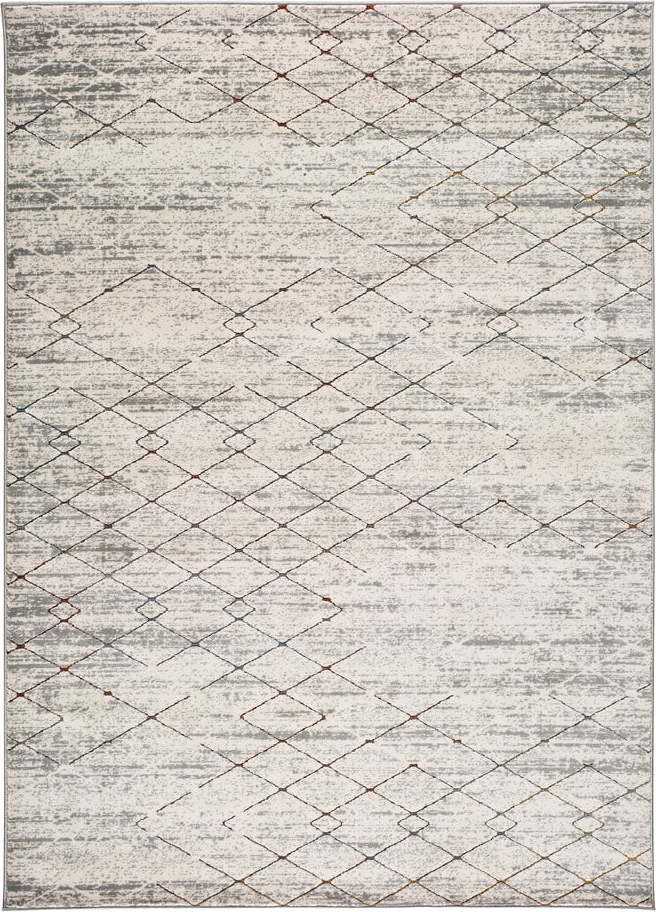 Šedý koberec Universal Berlin Geo