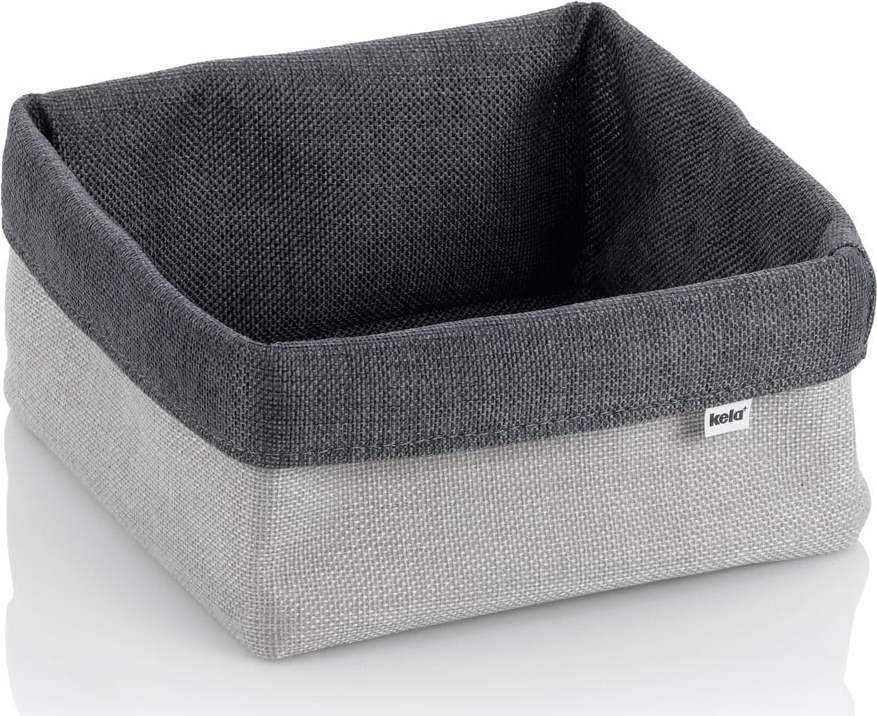 Šedý koupelnový organizér Kela Palma Rock