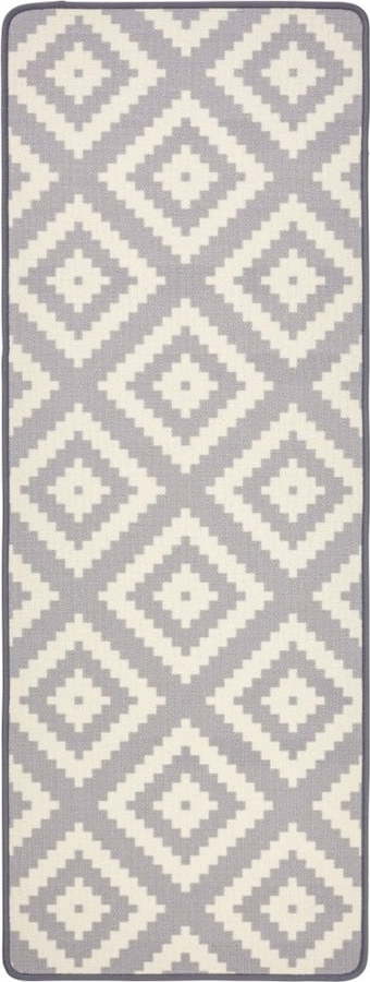 Šedý kuchyňský běhoun Hanse Home Diamond