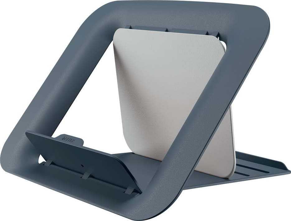 Šedý nastavitelný stojan pod notebook Leitz Cosy Ergo Leitz