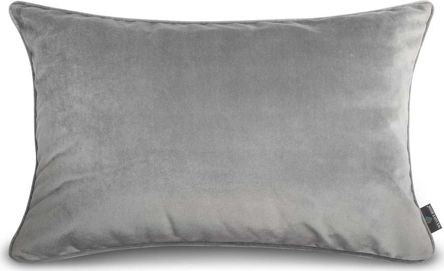 Šedý povlak na polštář WeLoveBeds Silver