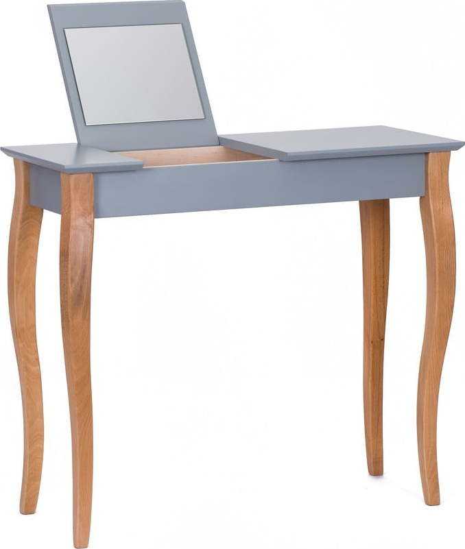 Šedý toaletní stolek se zrcadlem Ragaba Dressing Table