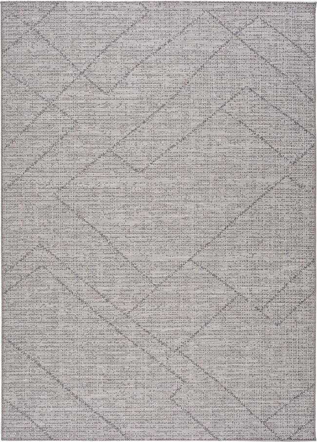 Šedý venkovní koberec Universal Macao Grey Amelia