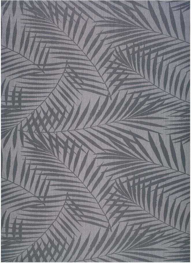 Šedý venkovní koberec Universal Palm