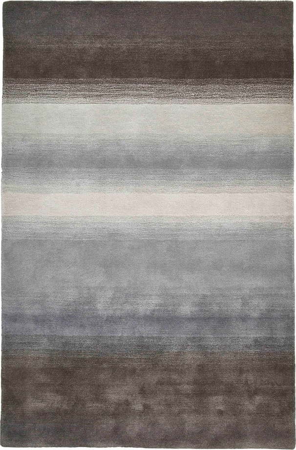 Šedý vlněný koberec 170x120 cm Elements - Think Rugs Think Rugs