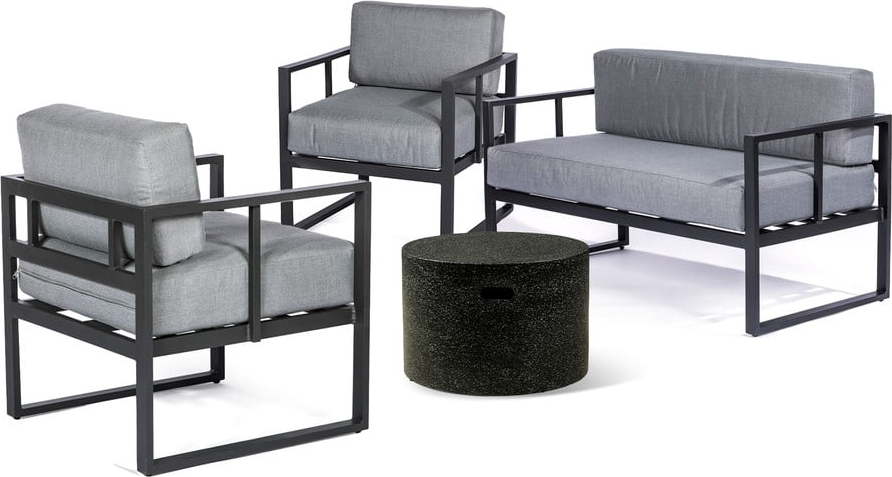 Set zahradního nábytku Bellisima s dvoumístnou pohovkou a stolkem Loris