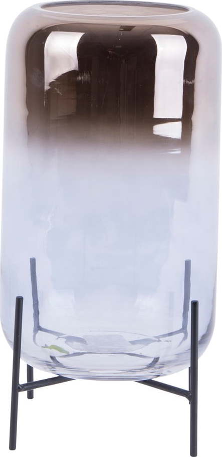 Skleněná váza PT LIVING Silver Fade