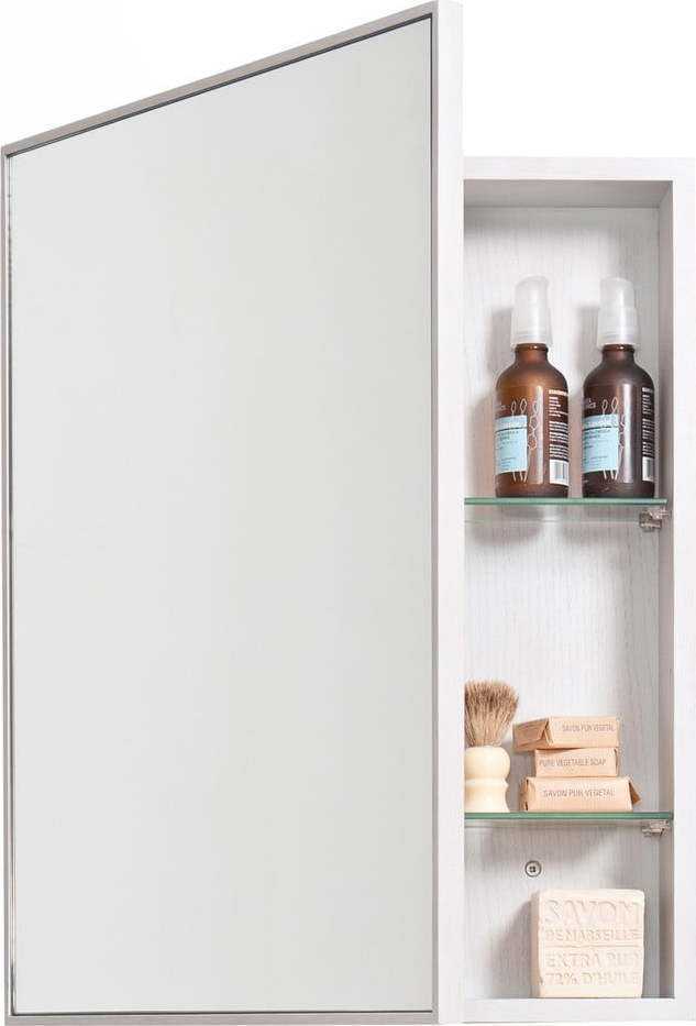 Skříňka z dubového dřeva se zrcadlem Wireworks Slimline Wireworks