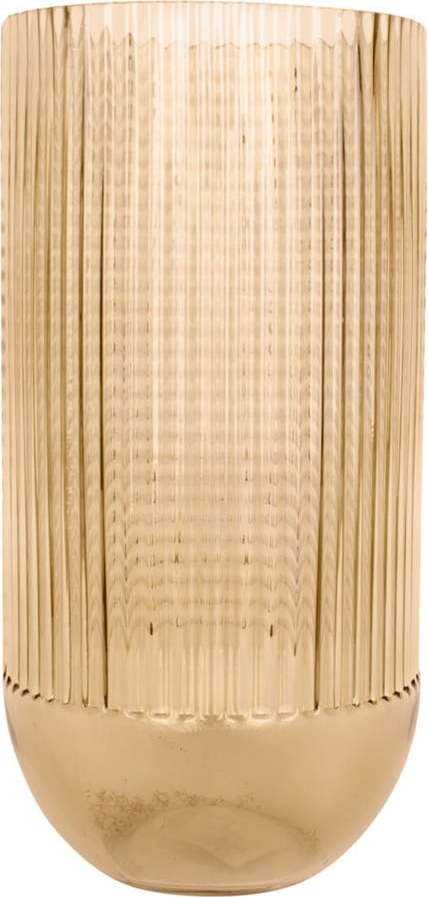 Světle hnědá skleněná váza PT LIVING Attract