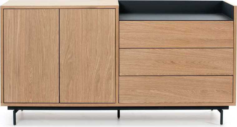 Světle hnědo-modrá komoda Teulat Valley