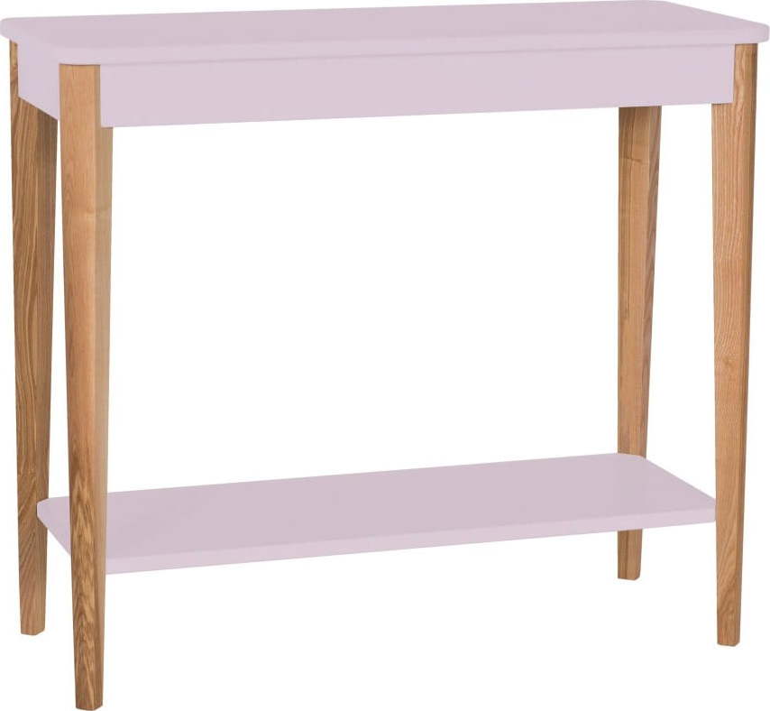 Světle růžový konzolový stolek Ragaba Ashme