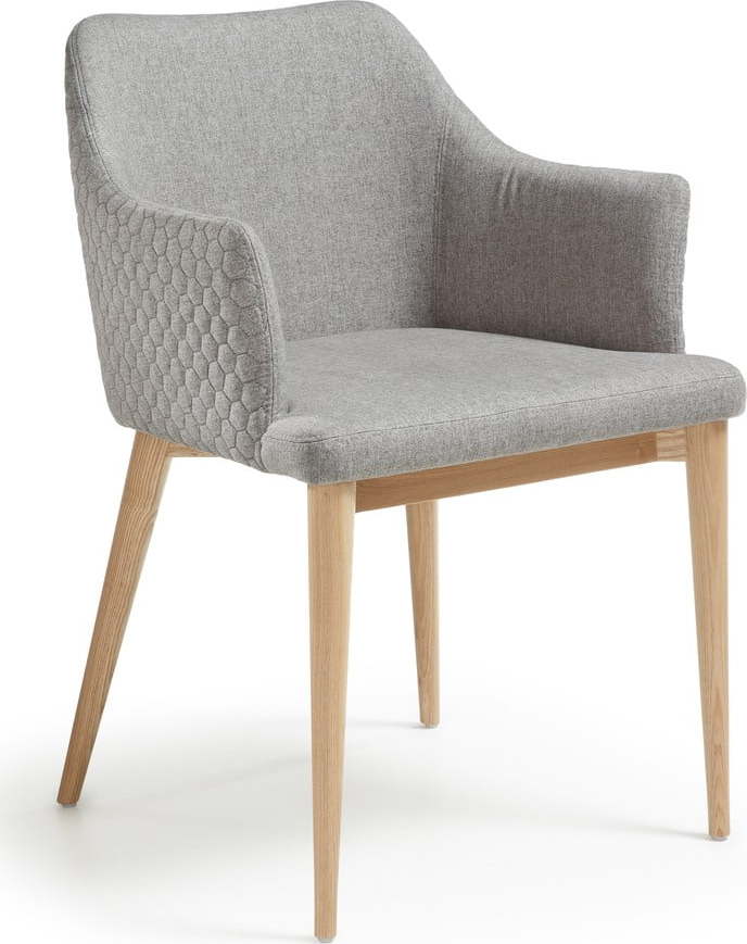 Světle šedá jídelní židle Kave Home Danai Kave Home