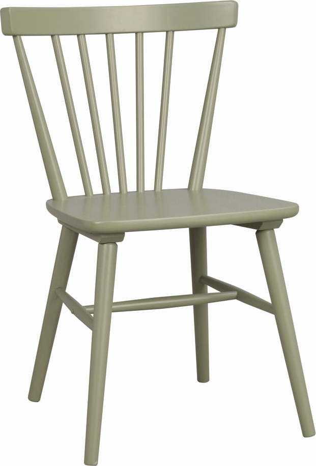 Světle zelená jídelní židle Rowico Akita Rowico