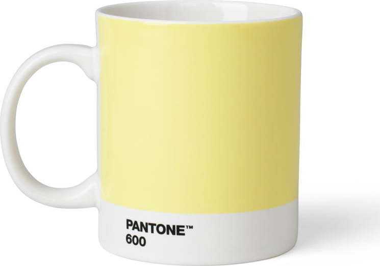 Světle žlutý hrnek Pantone